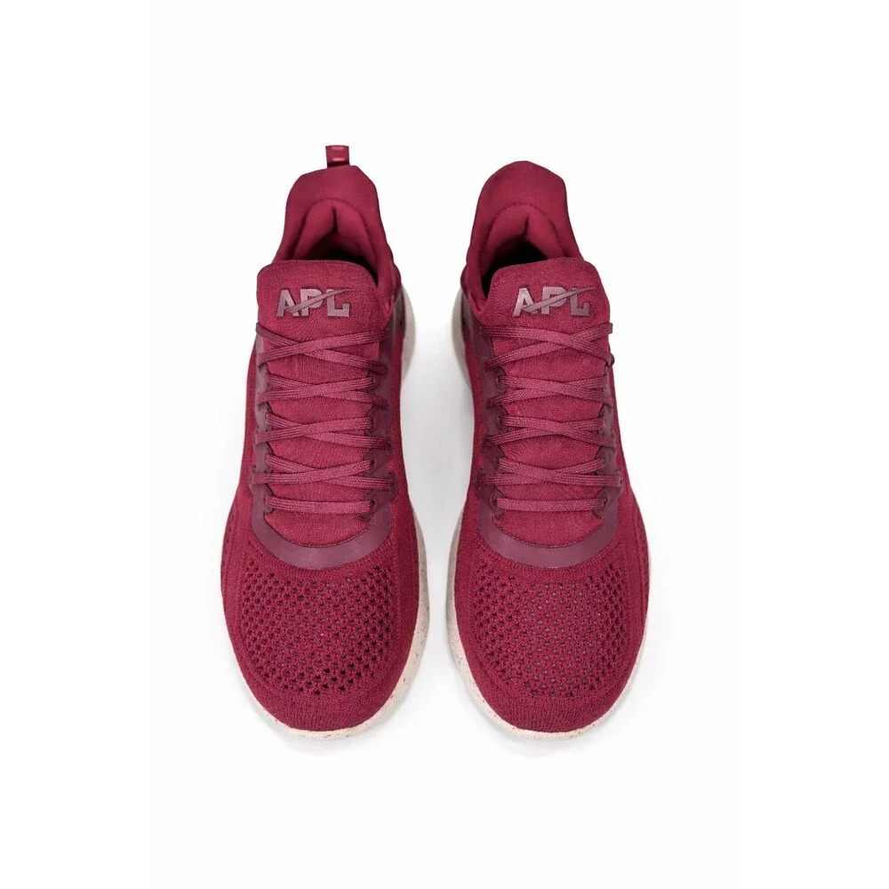 APL Techloom Tracer Mens Sz 10 Running Sneakers Burgundy Red Athletic NEW in Box
